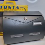 privatmaju pastkaste Busta atvērta front with box alubox uhh